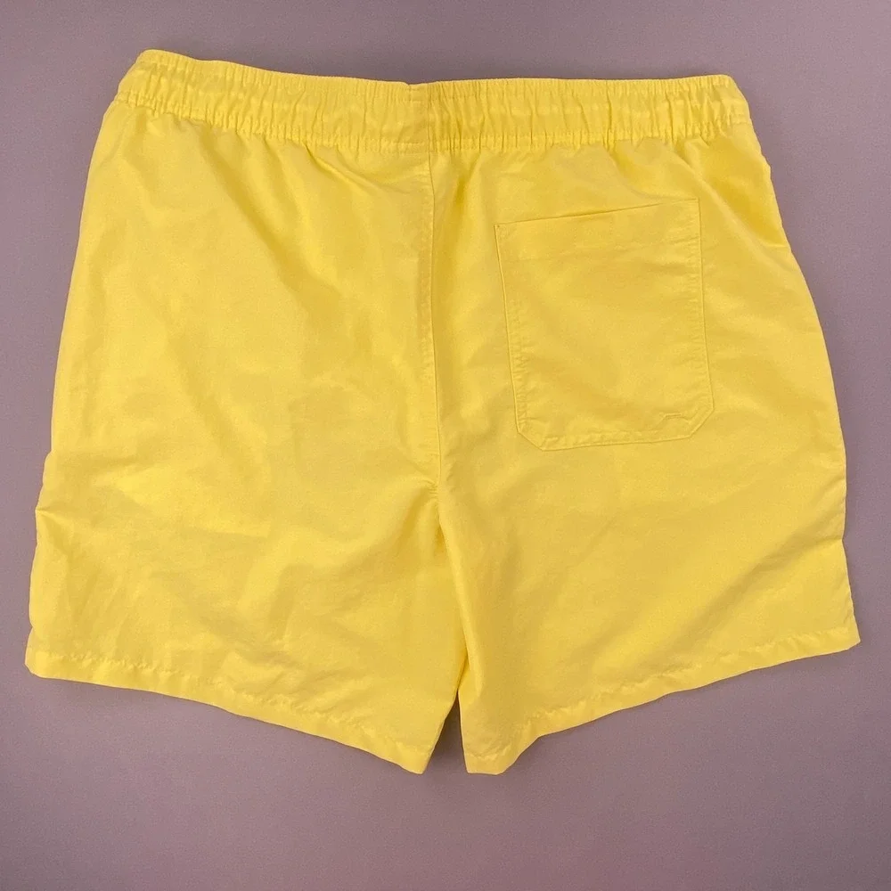 Goodfellow & Co Swim Trunks Mens L Yellow Good 7